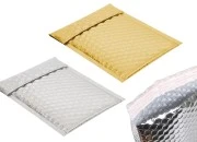 Sjajna koverta u zlatnoj ili srebrnoj boji sa pucketavom folijom 13x18cm - 10 kom-slika_proizvoda