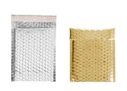 Sjajna koverta u zlatnoj ili srebrnoj boji sa pucketavom folijom 13x18cm - 10 kom-grupa_slika