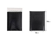Crna sjajna koverta sa pucketavom folijom 13x19cm - 10 kom Crna sjajna koverta sa pucketavom folijom 13x19cm - 10 kom