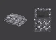 Plastične kutije za jaja sa 6 mesta, dimenzija 145x100x64 mm - 200 kom Plastične kutije za jaja sa 6 mesta, dimenzija 145x100x64 mm - 200 kom
