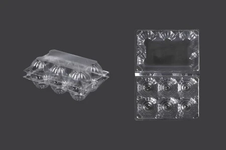 Plastične kutije za jaja sa 6 mesta, dimenzija 145x100x64 mm - 200 kom-1