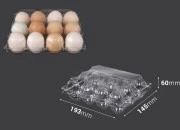 Plastične kutije za jaja sa 12 mesta, dimenzija 193x145x60 mm - 100 kom-dimenzije_slike