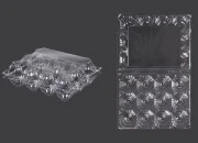 Plastične kutije za jaja sa 12 mesta, dimenzija 193x145x60 mm - 100 kom-slika_proizvoda
