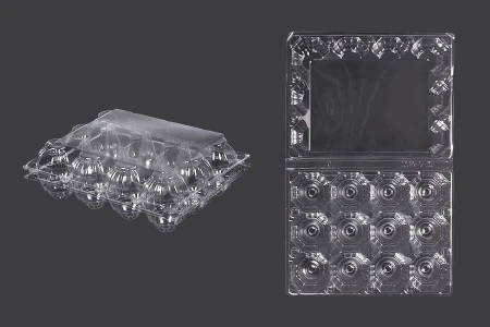 Plastične kutije za jaja sa 12 mesta, dimenzija 193x145x60 mm - 100 kom-1