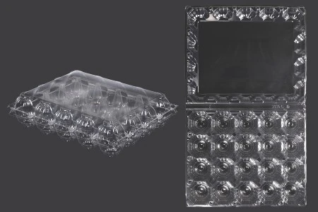 Plastične kutije za jaja sa 20 mesta, dimenzija 240x190x60 mm - 100 kom-1