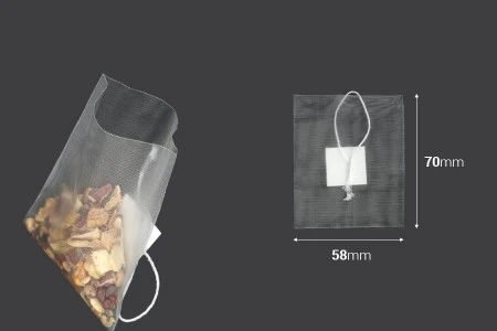 Kesice za čaj 58x70 mm sa karticom bez štampe - pakovanje 100 kom-2