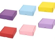 Kartonska kutija 145x135x50mm bez prozora, u više boja - 20 kom