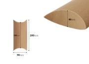 Papirna kraft jastuk - kutija 200x90x40mm - 20 kom Papirna kraft jastuk - kutija 200x90x40mm - 20 kom