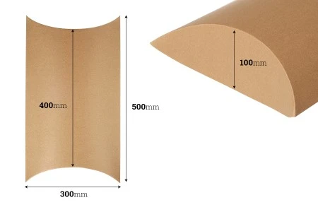Papirna kraft jastuk - kutija 500x300x100mm - 20 kom-2