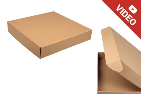 Kartonska kraft kutija 400x400x80mm - 20 kom-1