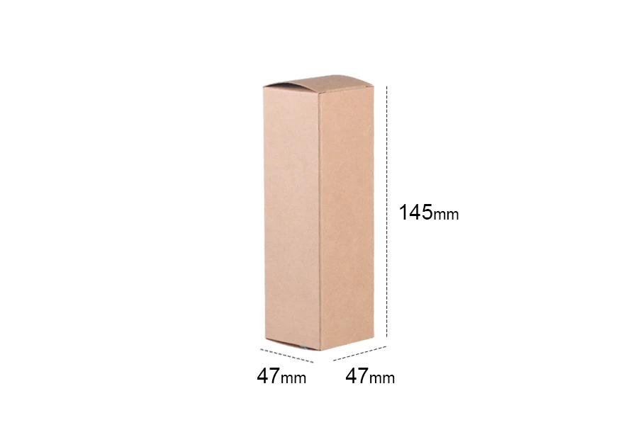 Kartonska kraft kutija 47x47x145mm - 20 kom Kartonska kraft kutija 47x47x145mm - 20 kom