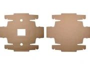 Kartonska kraft kutija sa prozorom 170x130x60mm - 20 kom Kartonska kraft kutija sa prozorom 170x130x60mm - 20 kom