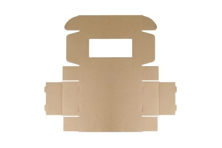 Kutija od kraft papira 240x130x60mm sa prozorom - 20 kom-6