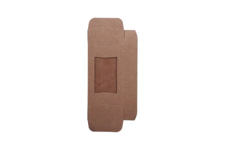 Kartonska kraft kutija 95x55x20mm sa prozorom i zaobljenim stranicama, za sapune - 50 kom-7