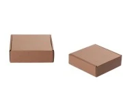 Kutija od kraft papira 170x170x50mm - 20 kom Kutija od kraft papira 170x170x50mm - 20 kom