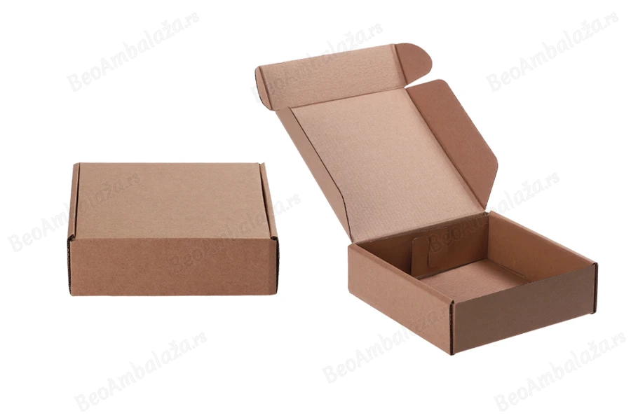 Kutija od kraft papira 170x170x50mm bez prozora - 20 kom-slika_proizvoda