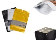 Aluminijumske DoyPack kesice sa zip zatvaranjem, prozorom, ovalnim dnom i sa mogućnošću termo lepljenja 150x40x220mm - 100kom-slika_proizvoda