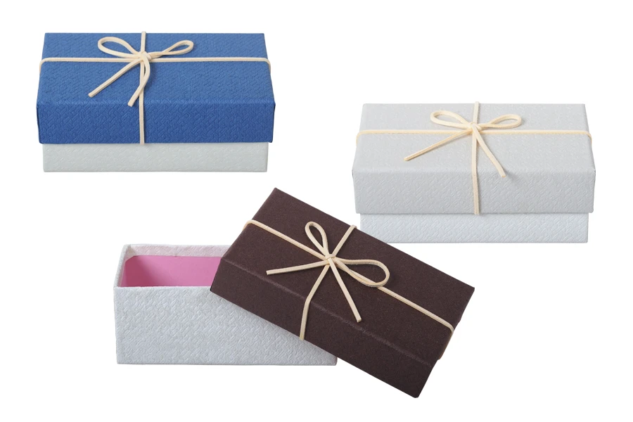 Kartonska kutijica za poklon 150x90x55mm, sa antilop tračicama, više boja - 6 kom-dimenzije_slike