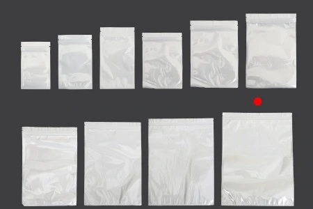 Plastična zip kesica 300x400mm sa belom zadnjom i providnom prednjom stranom - 100 kom-4