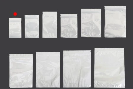 Plastična zip kesica 60x100mm sa belom zadnjom i providnom prednjom stranom - 100 kom-4