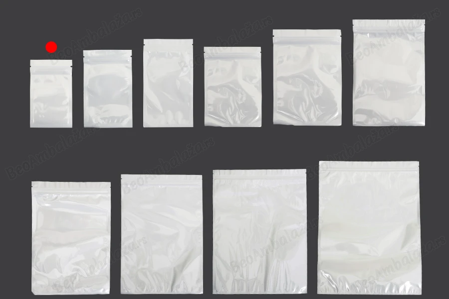 Plastična zip kesica 60x100mm sa belom zadnjom i providnom prednjom stranom - 100 kom-grupa_slika