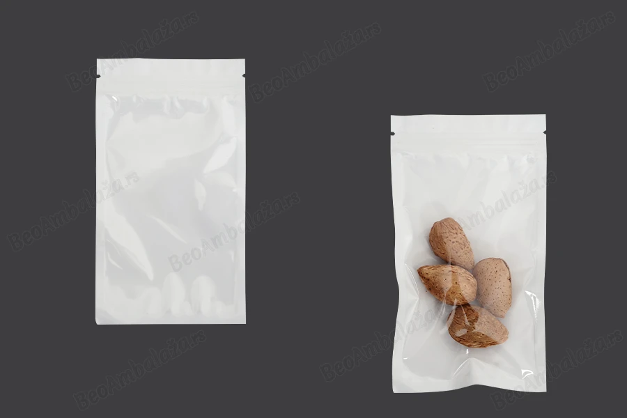 Plastična zip kesica 90x160mm sa belom zadnjom i providnom prednjom stranom - 100 kom-slika_proizvoda