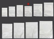 Plastična zip kesica 105x150mm sa belom zadnjom i providnom prednjom stranom - 100 kom Plastična zip kesica 105x150mm sa belom zadnjom i providnom prednjom stranom - 100 kom