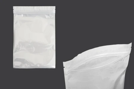 Plastična zip kesica 160x240mm sa belom zadnjom i providnom prednjom stranom - 100 kom-3