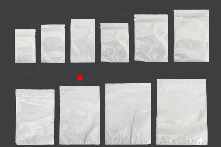 Plastična zip kesica 220x320mm sa belom zadnjom i providnom prednjom stranom - 100 kom-grupa_slika