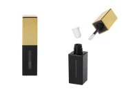 Crna tubica za sjaj za usne 5mL sa zlatnim zatvaračem - 5 kom Crna tubica za sjaj za usne 5mL sa zlatnim zatvaračem - 5 kom