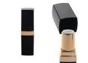 Crna tubica za karmin sa zlatnim detaljem - 5 kom Crna tubica za karmin sa zlatnim detaljem - 5 kom-slika_proizvoda