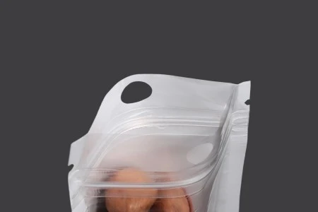 Plastična zip kesica 110x160mm sa belom zadnjom i providnom prednjom stranom i rupom za kačenje - 100 kom-3