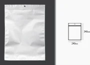 Plastične bele kesice sa zip zatvaranjem 240x340 mm, sa otvorom za kačenje i mogućnošću termo zatvaranja - 100 kom Plastične bele kesice sa zip zatvaranjem 240x340 mm, sa otvorom za kačenje i mogućnošću termo zatvaranja - 100 kom