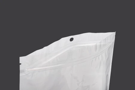 Plastična zip kesica 140x200mm sa belom zadnjom i providnom prednjom stranom i rupom za kačenje - 100 kom-3