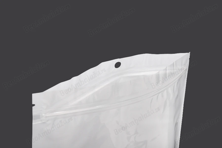 Plastična zip kesica 160x240mm sa belom zadnjom i providnom prednjom stranom i rupom za kačenje - 100 kom-grupa_slika