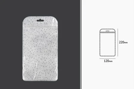 Kesica 120x220mm sa zip zatvaranjem, non woven zadnjom i providnom prednjom stranom i sa Eurohole otvorom - 50 kom-2