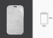 Kesica 130x230mm sa zip zatvaranjem, non woven zadnjom i providnom prednjom stranom i sa Eurohole otvorom - 50 kom Kesica 130x230mm sa zip zatvaranjem, non woven zadnjom i providnom prednjom stranom i sa Eurohole otvorom - 50 kom