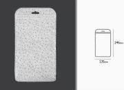 Kesica 135x245mm sa zip zatvaranjem, non woven zadnjom i providnom prednjom stranom i sa Eurohole otvorom - 50 kom