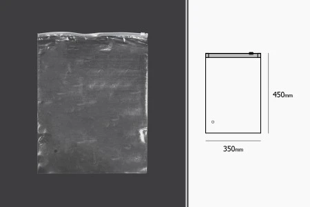 Plastična providna kesica 350x450mm sa patent zatvaranjem - 50 kom-2