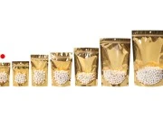Aluminijumske DoyPack kesice sa zip zatvaranjem, zlatnom zadnjom i transparentnom prednjom stranom, ovalnim dnom i sa mogućnošću termo lepljenja 90x30x140mm – 100kom Aluminijumske DoyPack kesice sa zip zatvaranjem, zlatnom zadnjom i transparentnom prednjom stranom, ovalnim dnom i sa mogućnošću termo lepljenja 90x30x140mm – 100kom