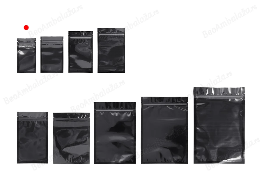 Zip kesica 70x130mm sa providnom prednjom i aluminijumskom zadnjom stranom (mogućnost termo zatvaranja) - 100 kom-grupa_slika