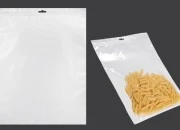 Plastična zip kesica 300x400mm sa belom zadnjom i providnom prednjom stranom i Eurohole otvorom - 100 kom-slika_proizvoda