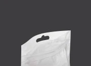 Plastična zip kesica 160x240mm sa belom zadnjom i providnom prednjom stranom i Eurohole otvorom - 100 kom Plastična zip kesica 160x240mm sa belom zadnjom i providnom prednjom stranom i Eurohole otvorom - 100 kom