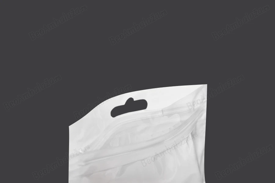 Plastična zip kesica 80x138mm sa belom zadnjom i providnom prednjom stranom i Eurohole otvorom - 100 kom-grupa_slika