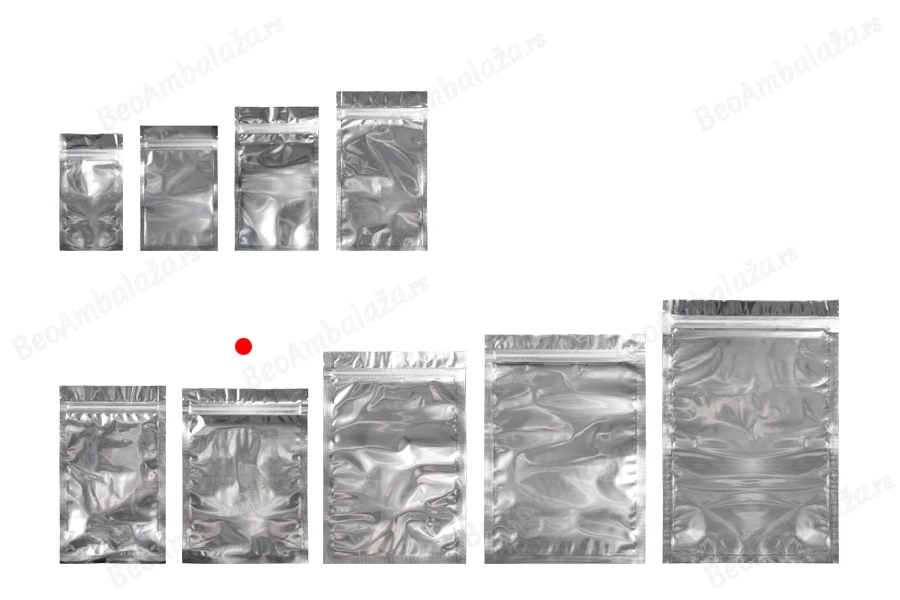 Zip kesica 140x200mm sa providnom prednjom i aluminijumskom zadnjom stranom (mogućnost termo zatvaranja) - 100 kom-grupa_slika