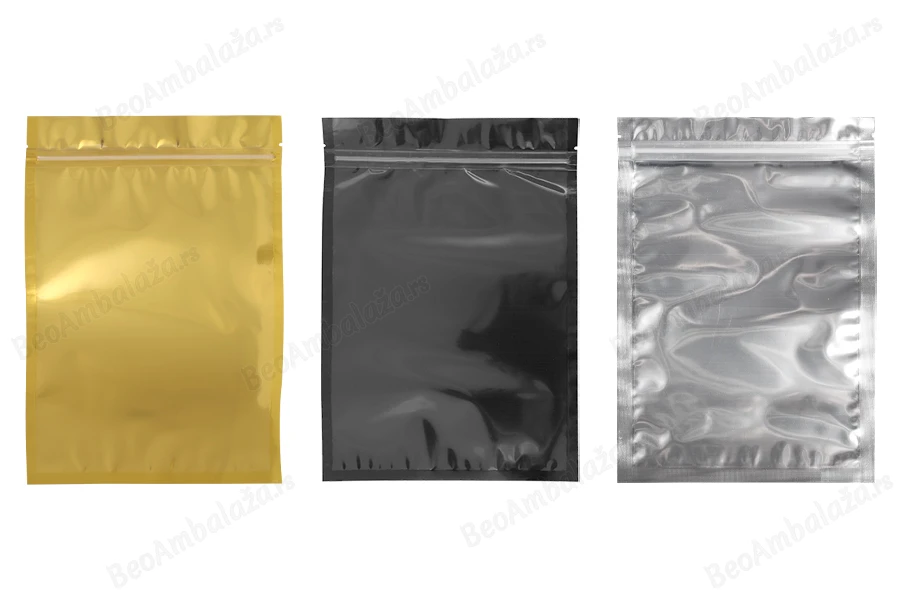Zip kesica 180x255mm sa providnom prednjom i aluminijumskom zadnjom stranom (mogućnost termo zatvaranja) - 100 kom-slika_proizvoda