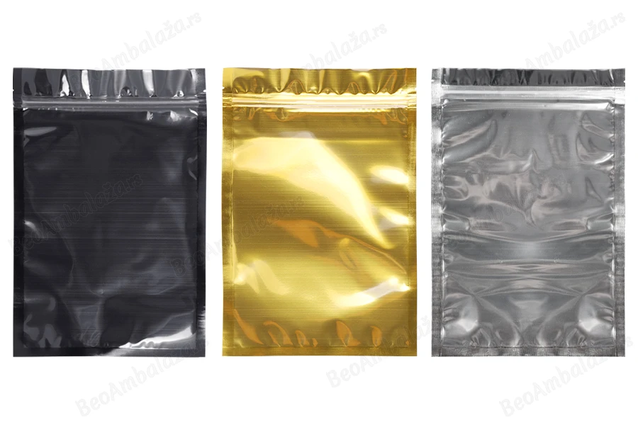 Zip kesica 200x300mm sa providnom prednjom i aluminijumskom zadnjom stranom (mogućnost termo zatvaranja) - 100 kom-slika_proizvoda