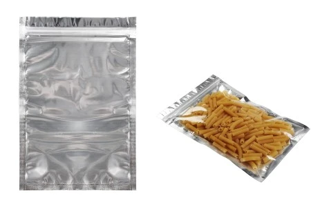 Uzorci - Kesica sa aluminijumskom zadnjom i providnom prednjom stranom (termo i zip zatvaranje) - 9 veličina x 1 kom u srebrnoj boji-slika_proizvoda