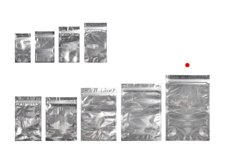 Zip kesica 200x300mm sa providnom prednjom i aluminijumskom zadnjom stranom (mogućnost termo zatvaranja) - 100 kom-7