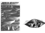 Aluminijumske DoyPack kesice 200x50x300mm sa zipom, transparentnom prednjom stranom, ovalnim dnom i sa mogućnošću termo zatvaranja – 100kom